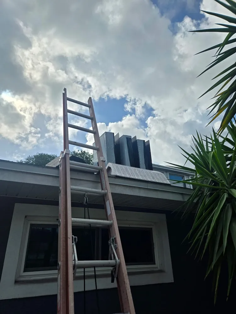 Arctic Attic installation in progress on a Florida roof